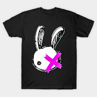 JoinTheEnd Bunny X Kawaii Goth, Cute Horror, Grunge, Unisex Softstyle T-Shirt T-Shirt